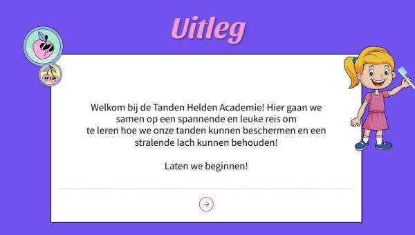 Tanden Helden Spel uitleg